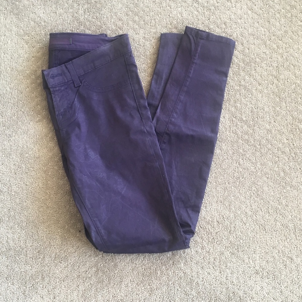 Purple JBrand Jegging
